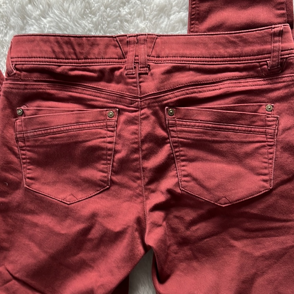 Democracy Ab Solution Rust Red Stretch Ankle Jean… - image 8